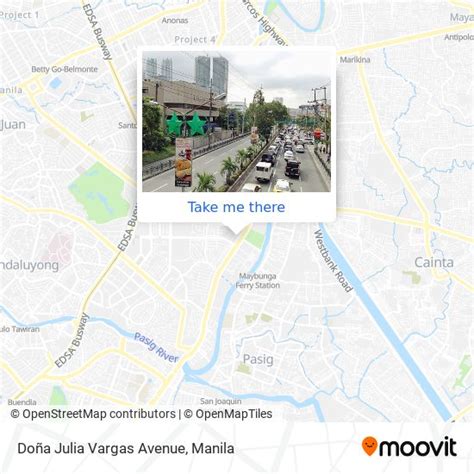 How to get to Doña Julia Vargas Avenue in Pasig City by Bus.